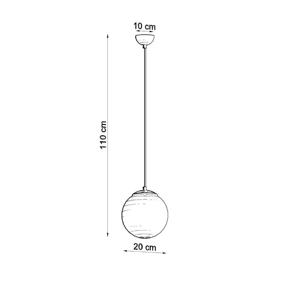 Lampa wisząca UGO 20 chrom | sklep MIRAT kolekcja ugo