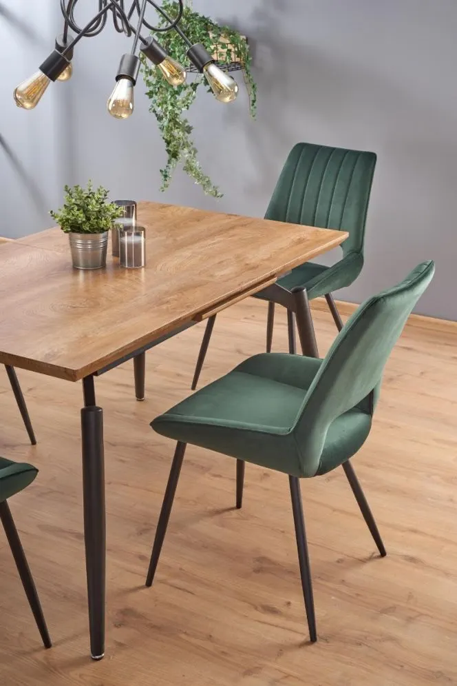 Stół CAMBELL 140(180)x80 dąb naturalny rozkładany w stylu loft | MIRAT. w stylu LOFT kolekcja