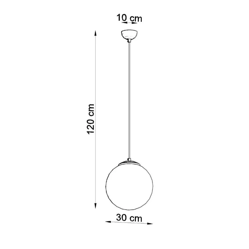 Lampa wisząca UGO 30 chrom | sklep MIRAT kolekcja ugo