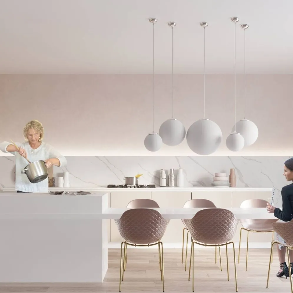 Lampa wisząca UGO 40 chrom | sklep MIRAT  kolekcja ugo