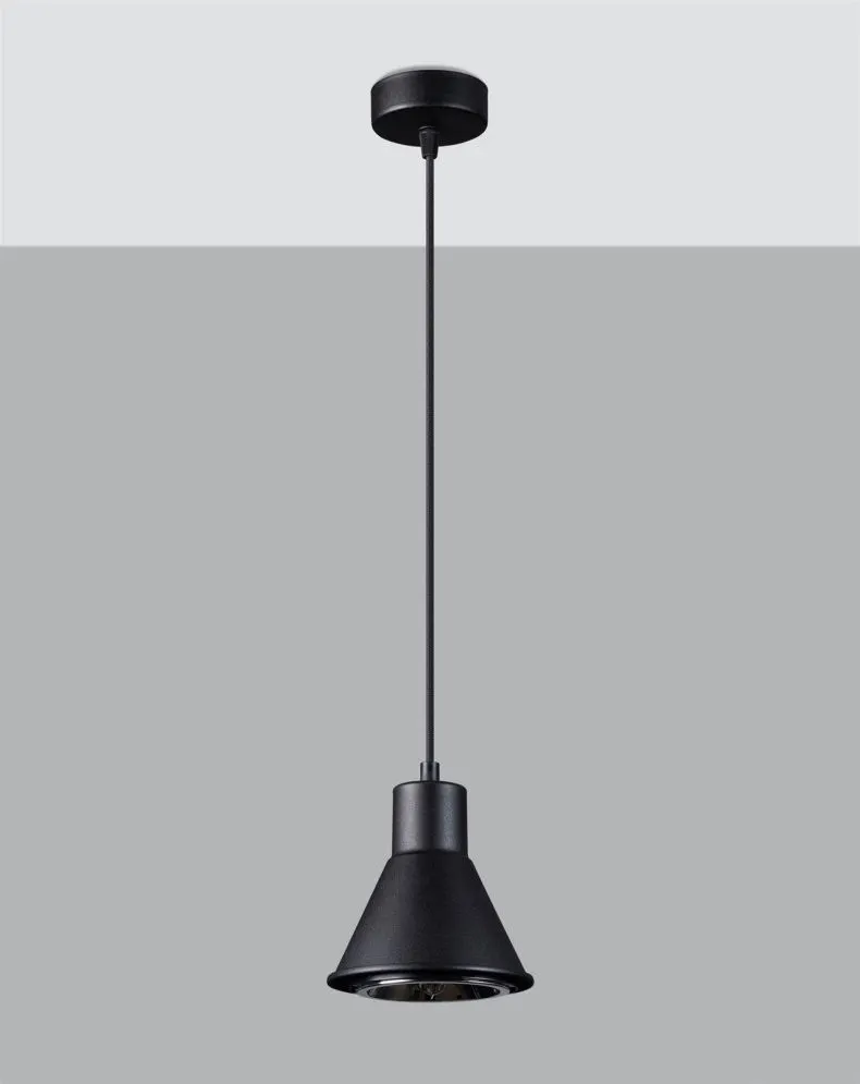 Lampa wisząca TAZILA 1 czarna [ES111] | sklep MIRAT  kolekcja taleja