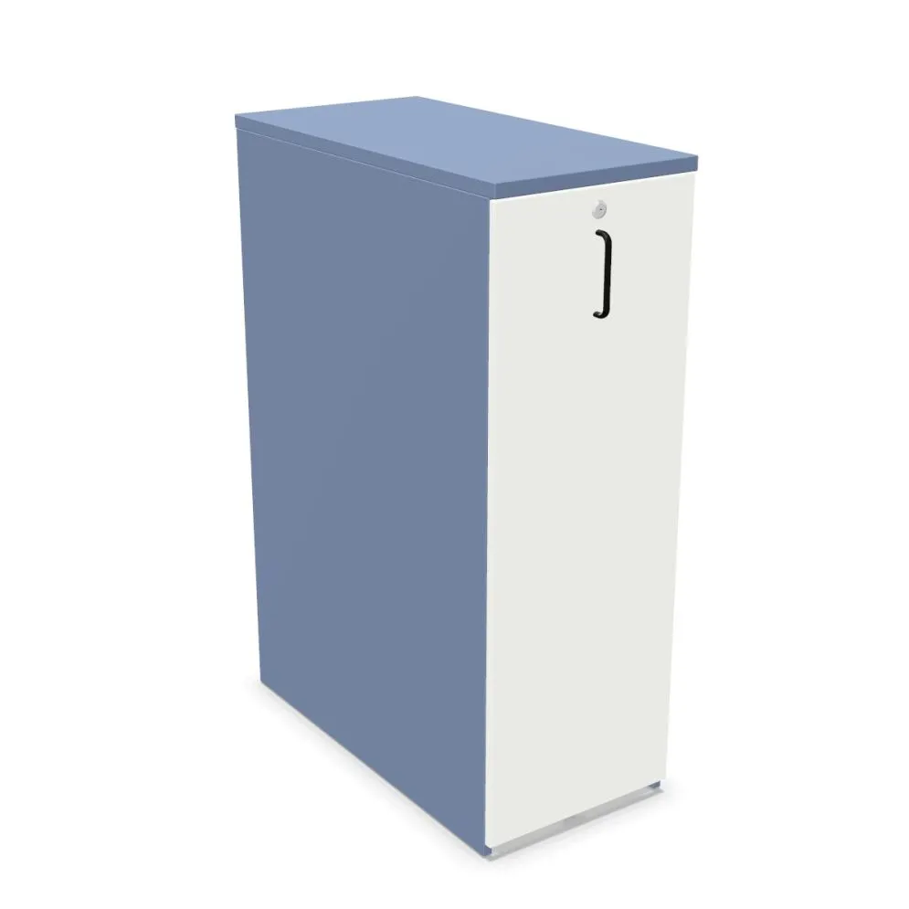 Szafka na dokumenty EASY SPACE 40cm prawa/lewa niebieska/biała wysuwana I sklep meblowy MIRAT.