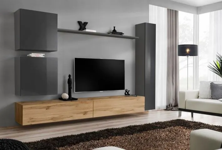 Meblościanka SWITCH VIII wisząca | MIRAT. w stylu  kolekcja SWITCH