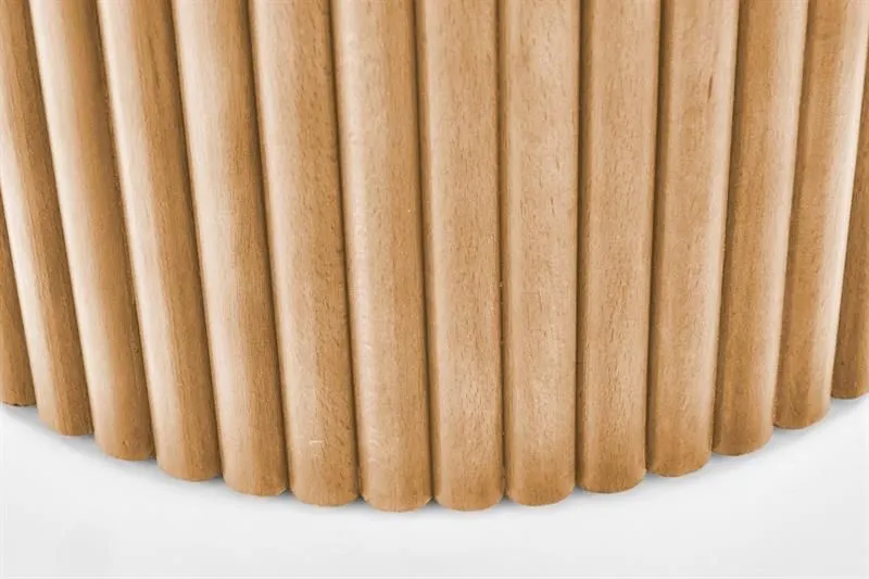 Stolik kawowy WOODY-S 40x40 naturalny do salonu | MIRAT.