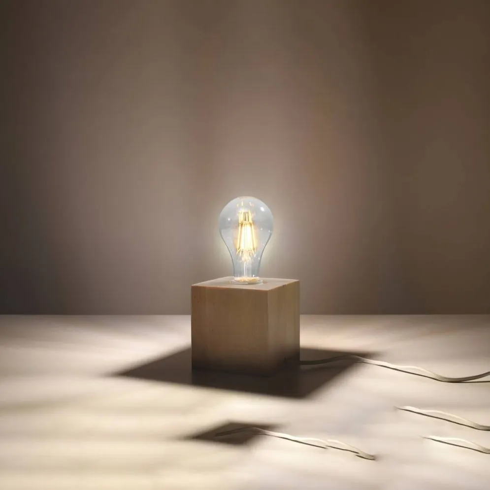 Lampa biurkowa ARIZ naturalne drewno | sklep MIRAT  kolekcja ariz