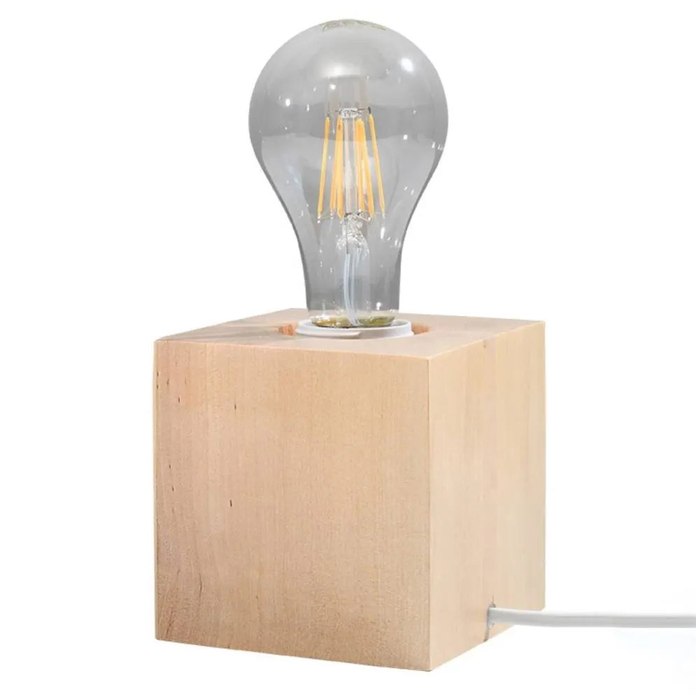 Lampa biurkowa ARIZ naturalne drewno | sklep MIRAT  kolekcja ariz