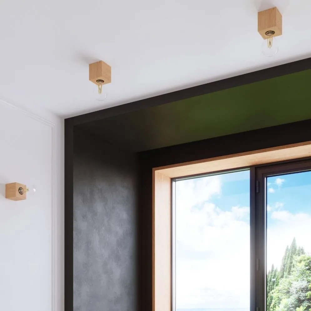Lampa biurkowa ARIZ naturalne drewno | sklep MIRAT  kolekcja ariz