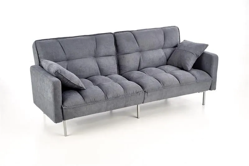 Sofa ROBERTO ciemno szara rozkładana z poduszkami | MIRAT. w stylu kolekcja