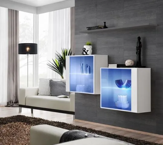 Meblościanka SWITCH SB 3 z podświetleniem LED | MIRAT. w stylu  kolekcja SWITCH