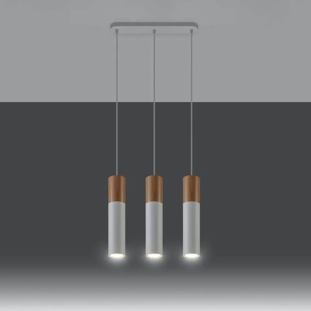 Lampa wisząca PABLO 3L biała | sklep MIRAT  kolekcja pablo