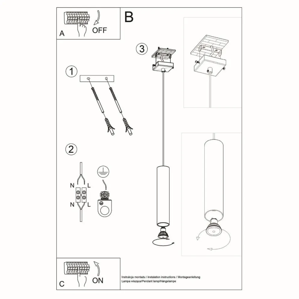 Lampa wisząca LINO 1 | sklep MIRAT  kolekcja lino