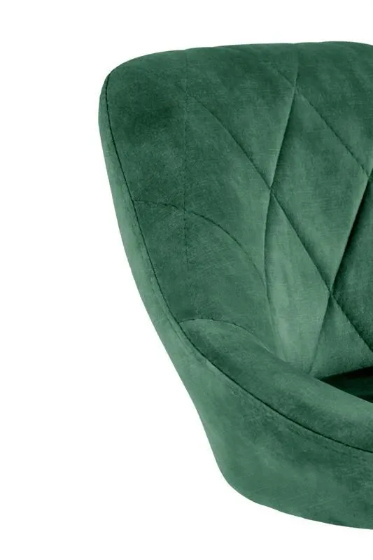 Hoker H-101 VELVET zielony obrotowy I sklep meblowy MIRAT. styl GLAMOUR