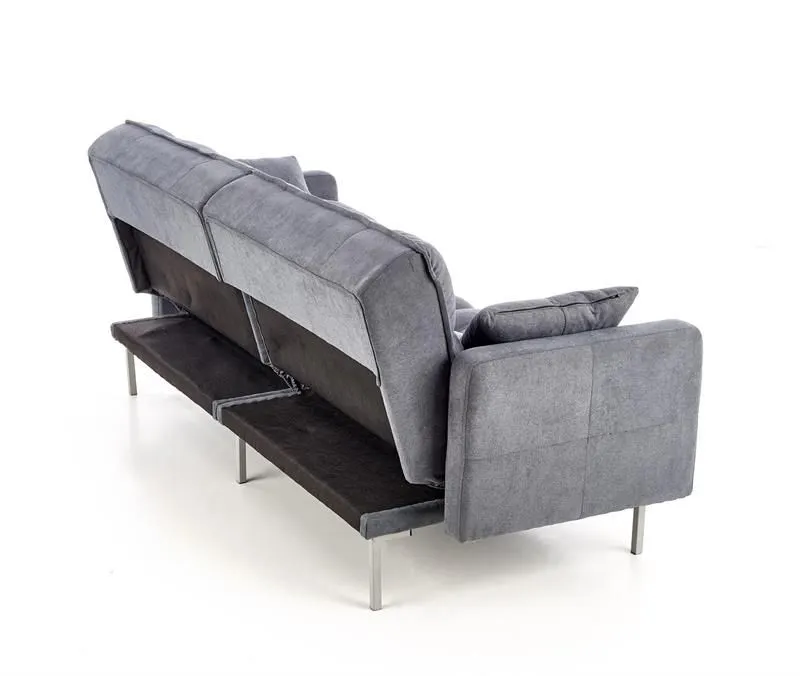 Sofa ROBERTO ciemno szara rozkładana z poduszkami | MIRAT. w stylu kolekcja