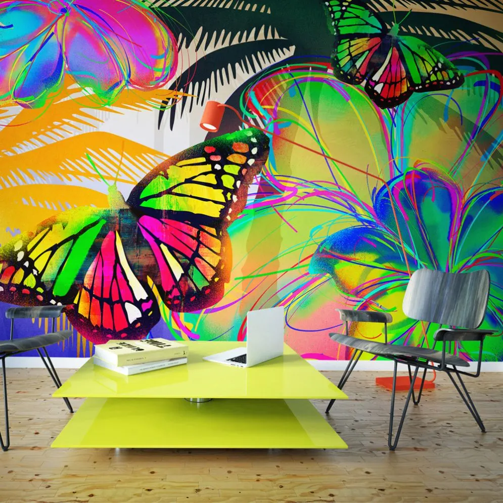 Fototapeta - Butterflies in the stomach-1