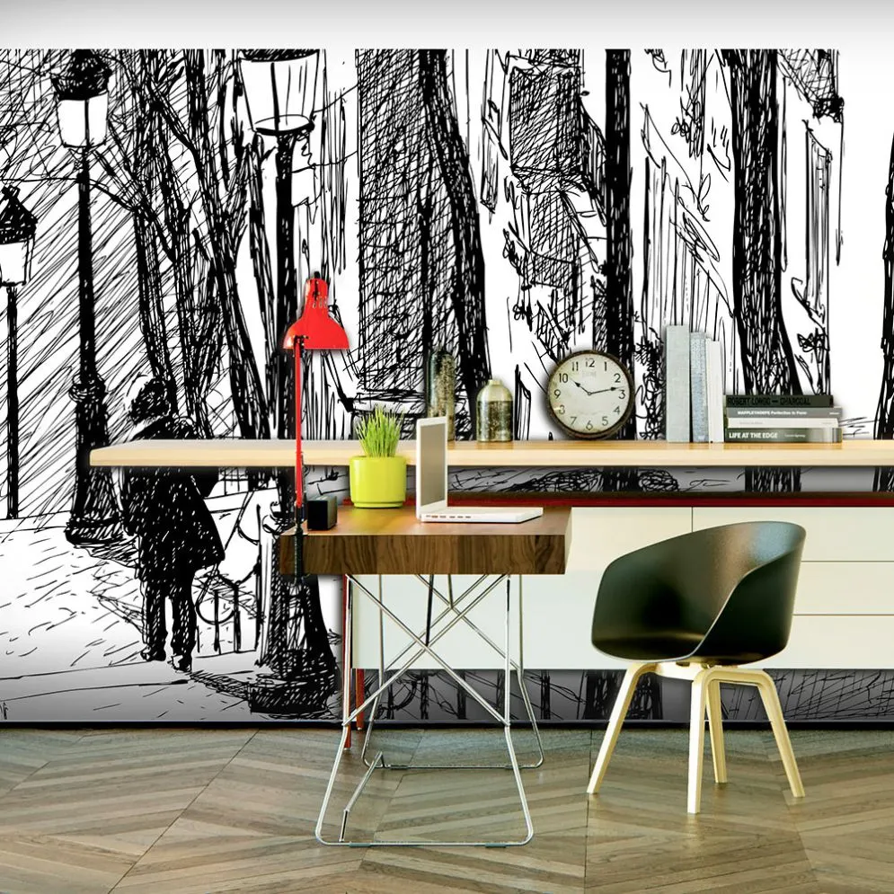 Fototapeta XXL - schody - Montmartre-1