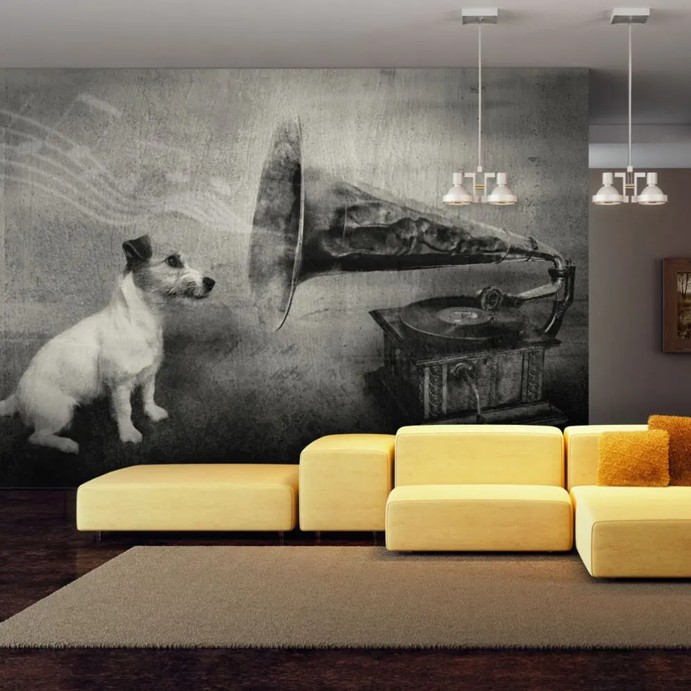 Fototapeta - Dog's melodies-1