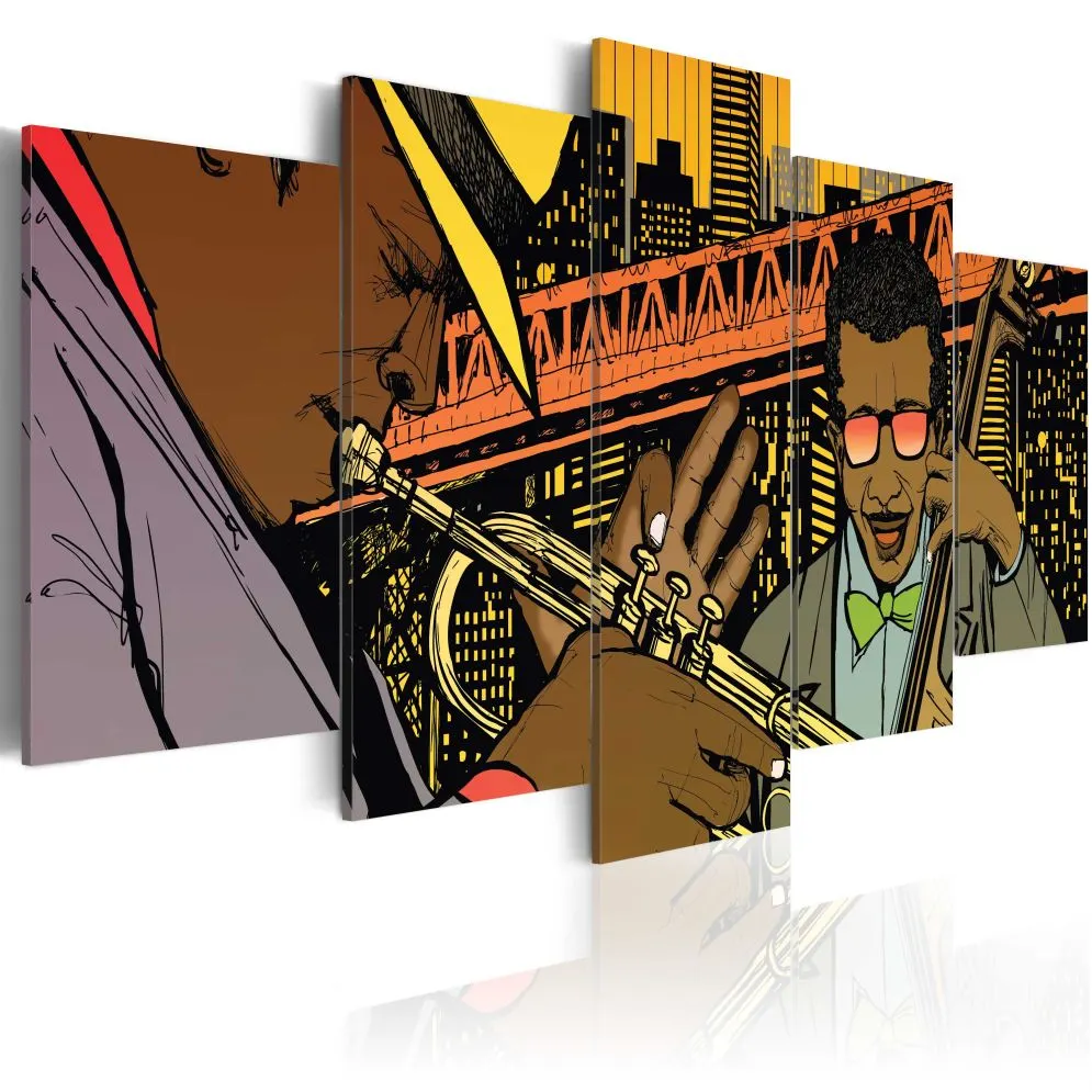 Obraz - Jazz w komiksie-1
