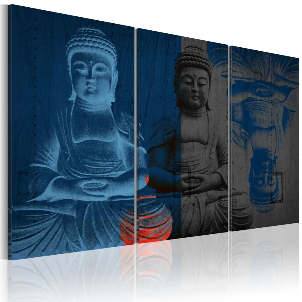Obraz - Budda - rzeźba-1