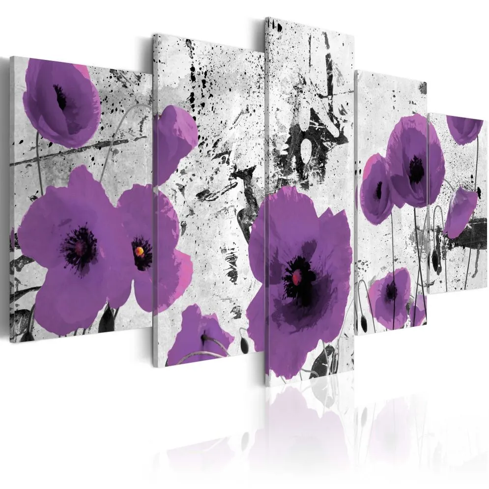 Obraz - Purpurowy dysonans-1