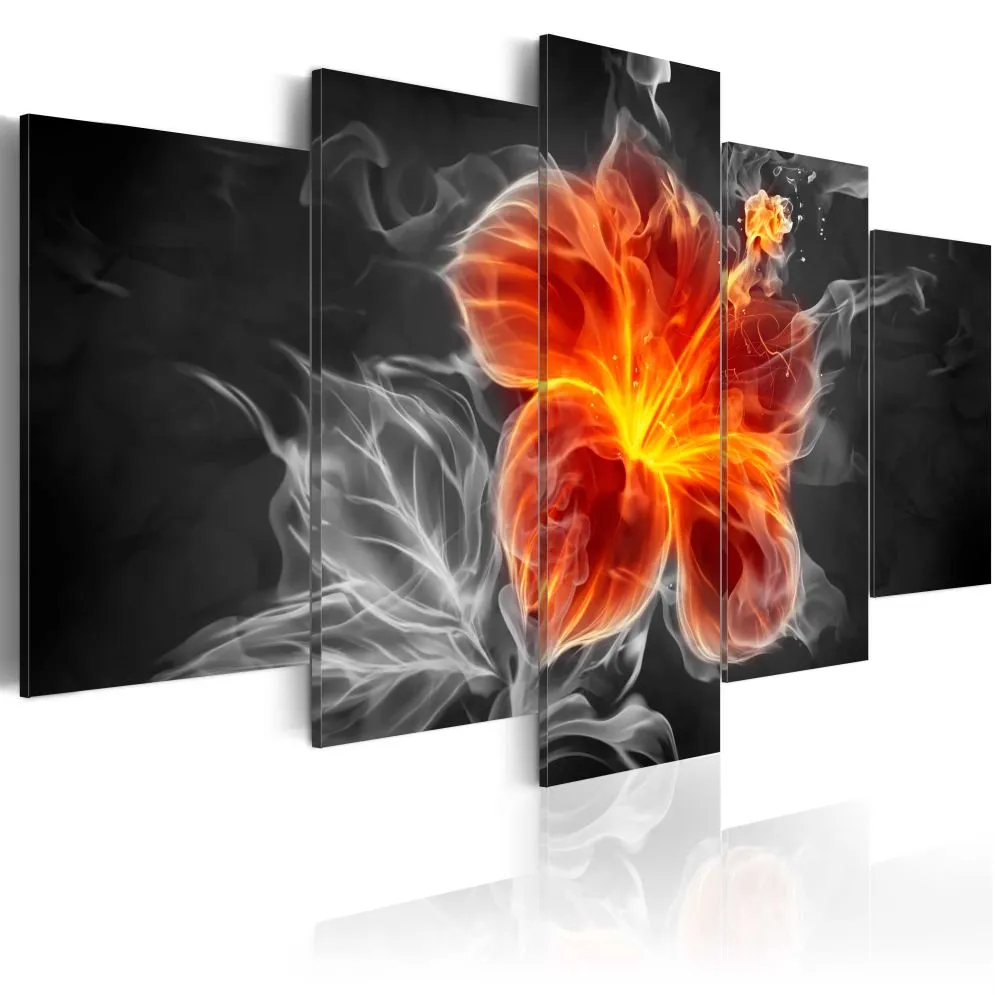 Obraz - Smoky flower-1