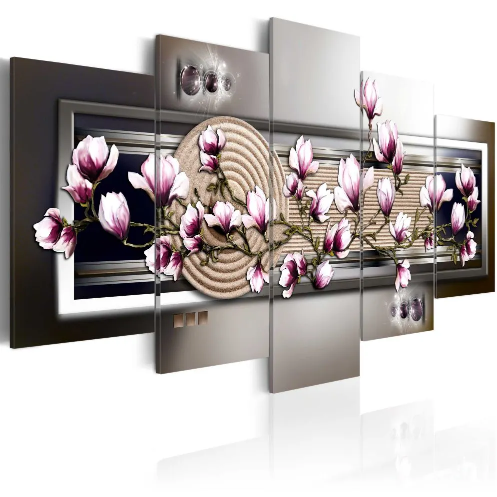 Obraz - Magnolia i ogród Zen-1