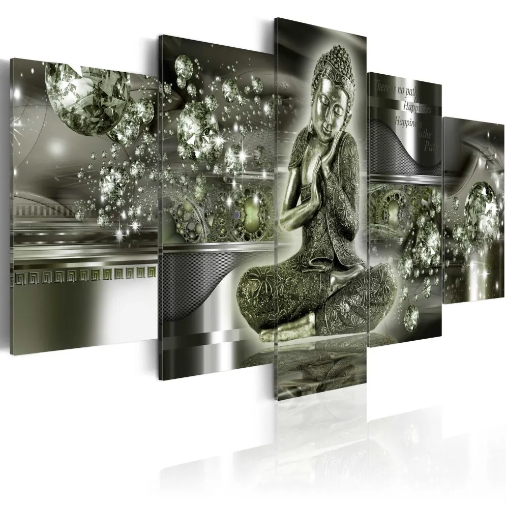 Obraz - Szmaragdowy Budda-1