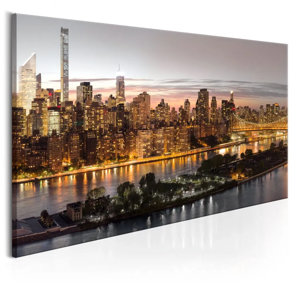 Obraz - Wieczorny Manhattan-1