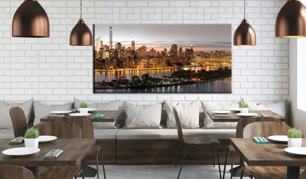Obraz - Wieczorny Manhattan-2