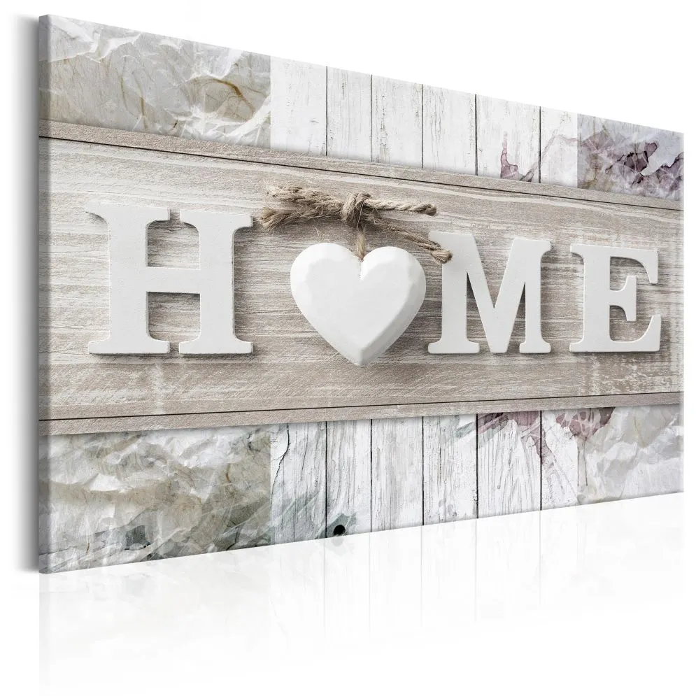 Obraz - Home  Wiosenny dom-1