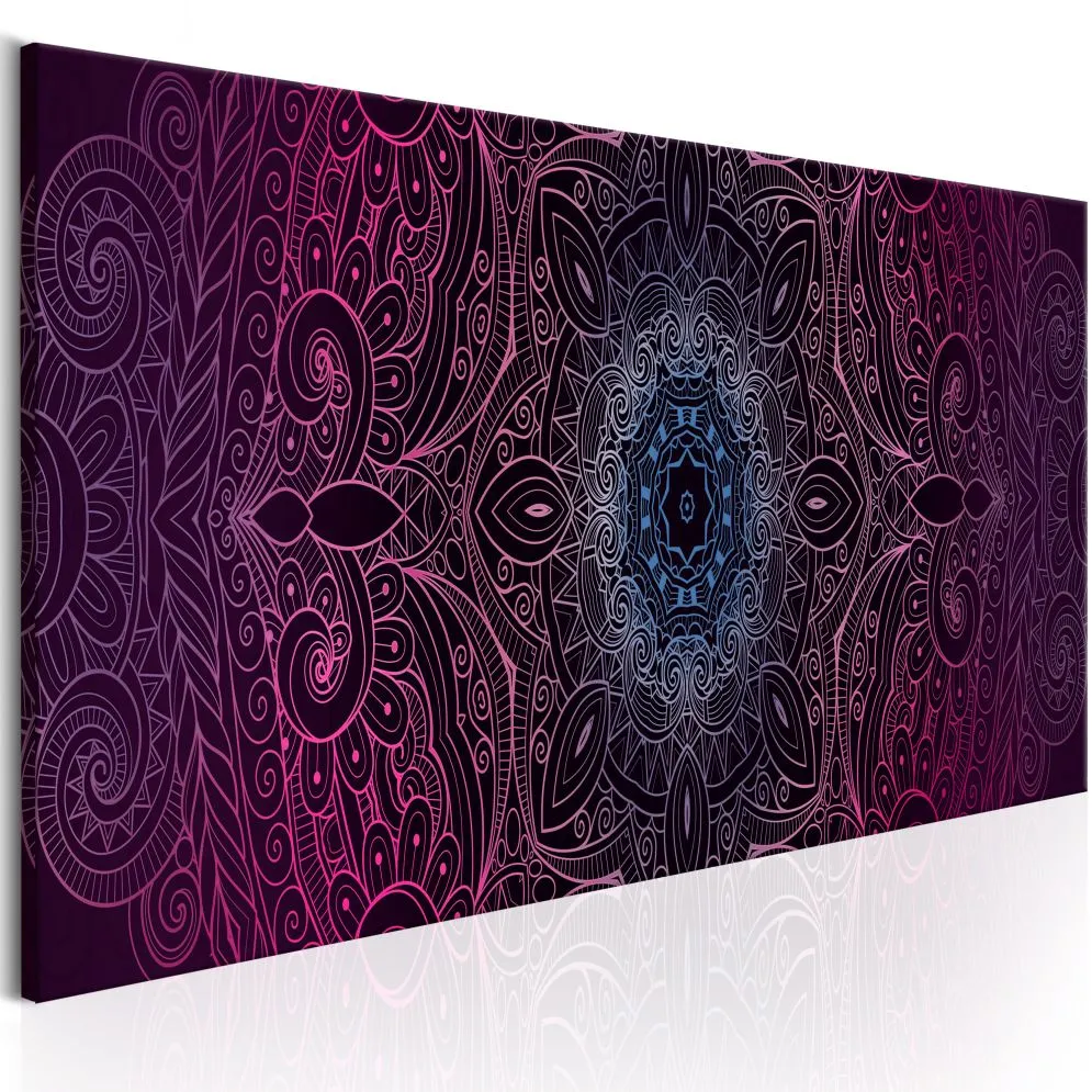 Obraz - Purpurowa Mandala-1