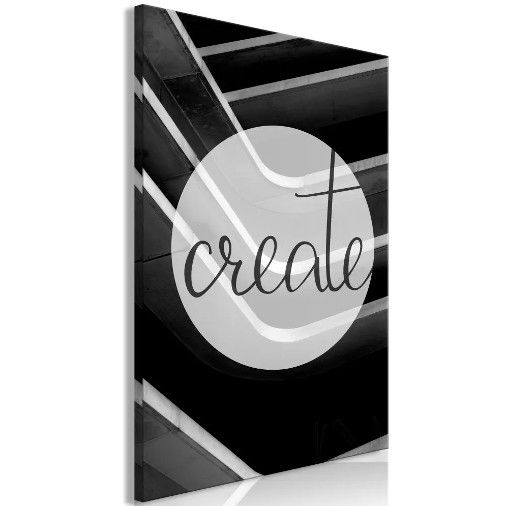 Obraz - Create (1-częściowy) pionowy-1