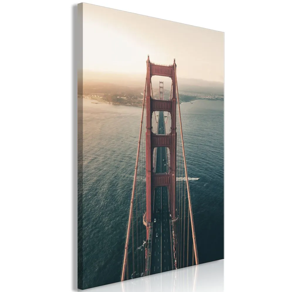 Obraz - Golden Gate Bridge (1-częściowy) pionowy-1