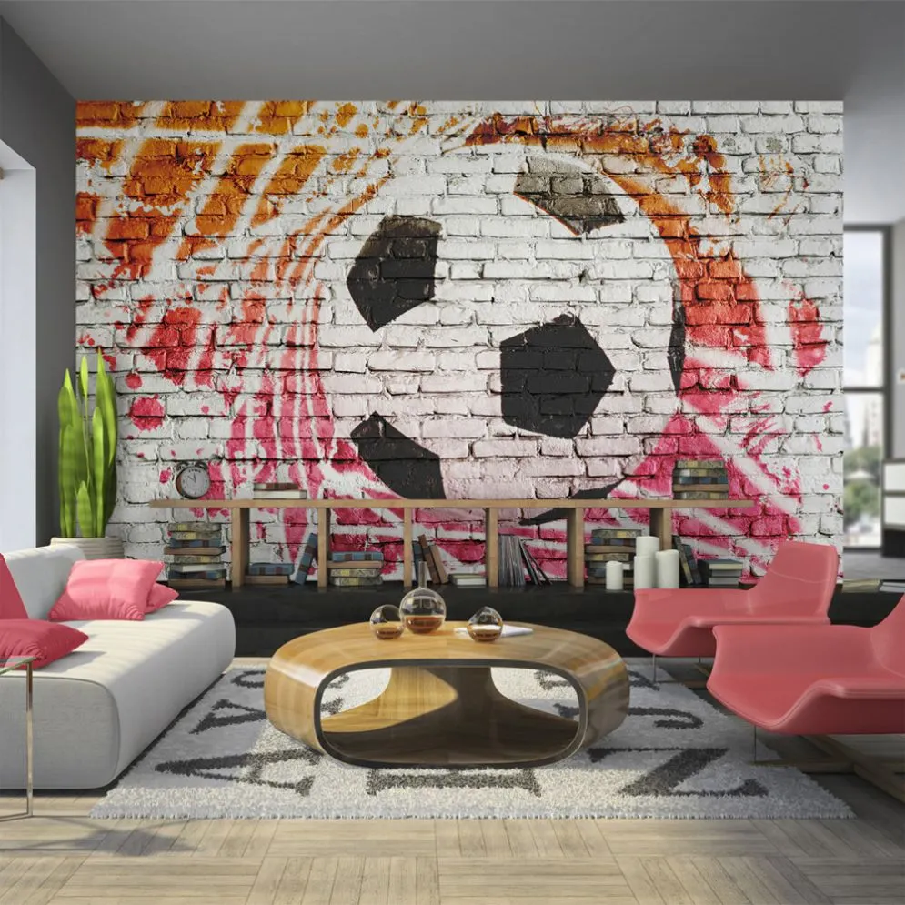 Fototapeta - Street football-1