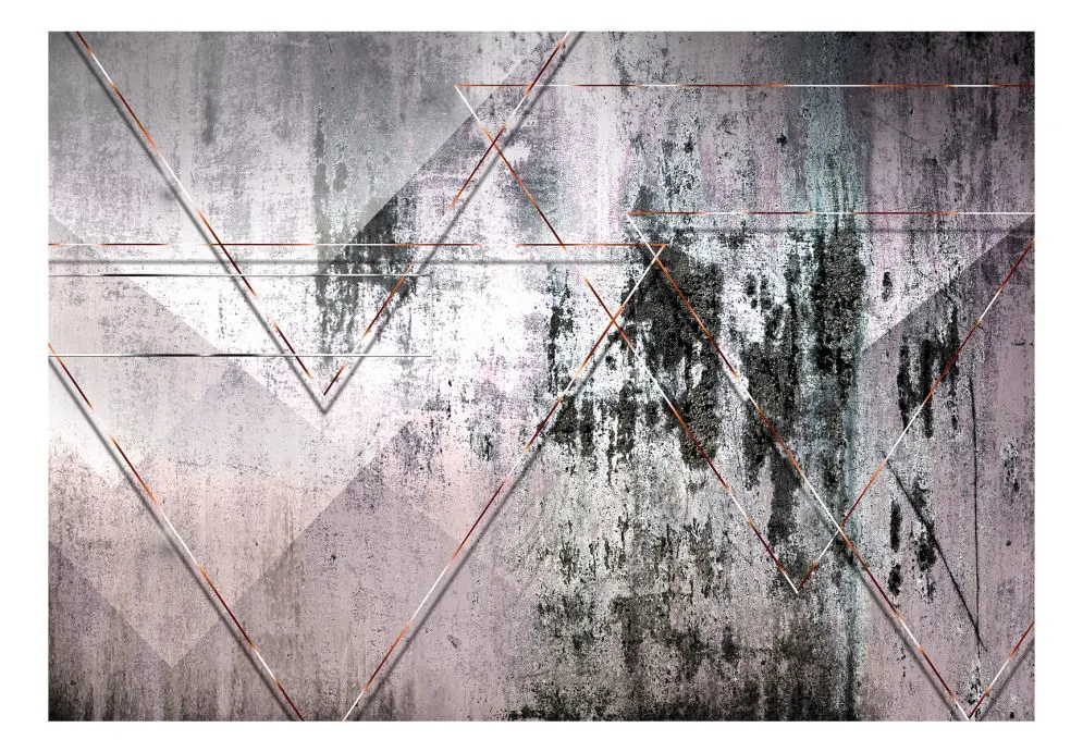 Fototapeta - Geometryczna ściana-2