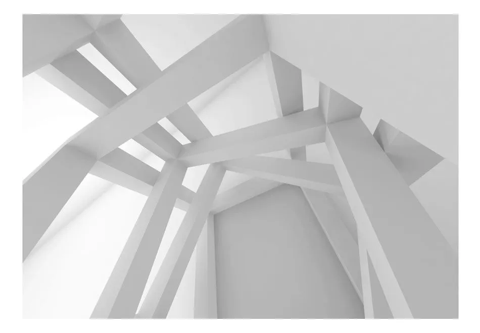 Fototapeta - Biała konstrukcja-2
