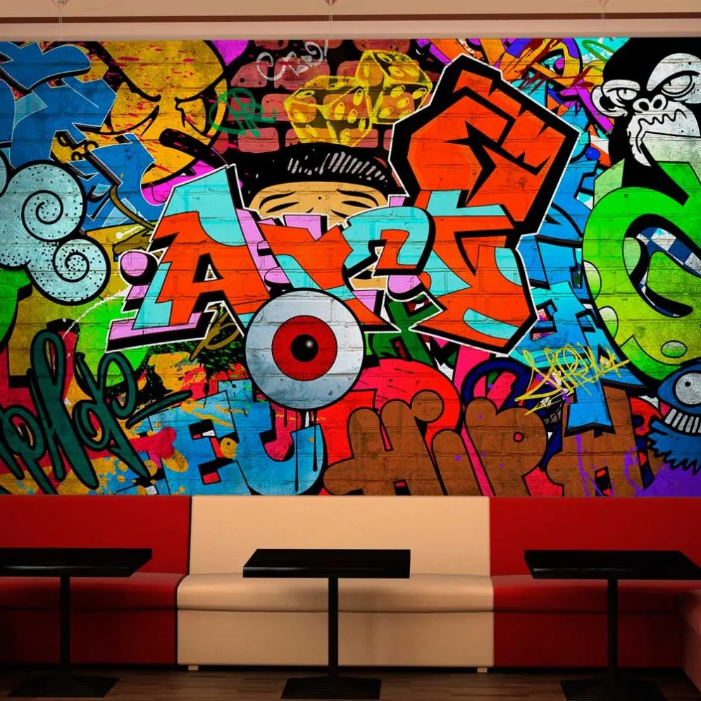 Fototapeta - Graffiti art-1