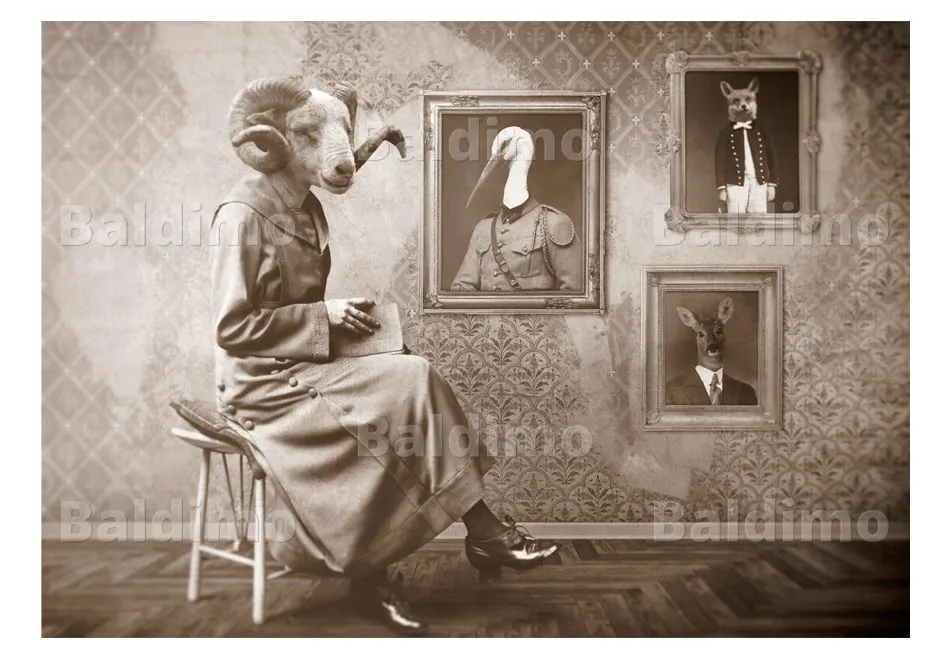 Fototapeta - Real hipsters-2