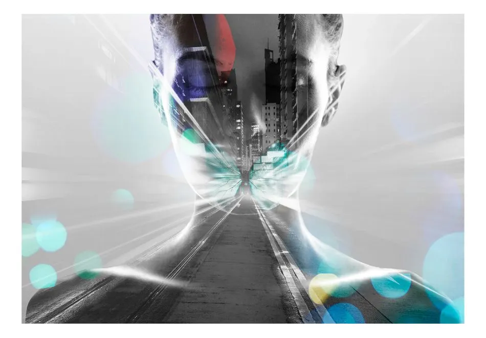 Fototapeta - City woman-2