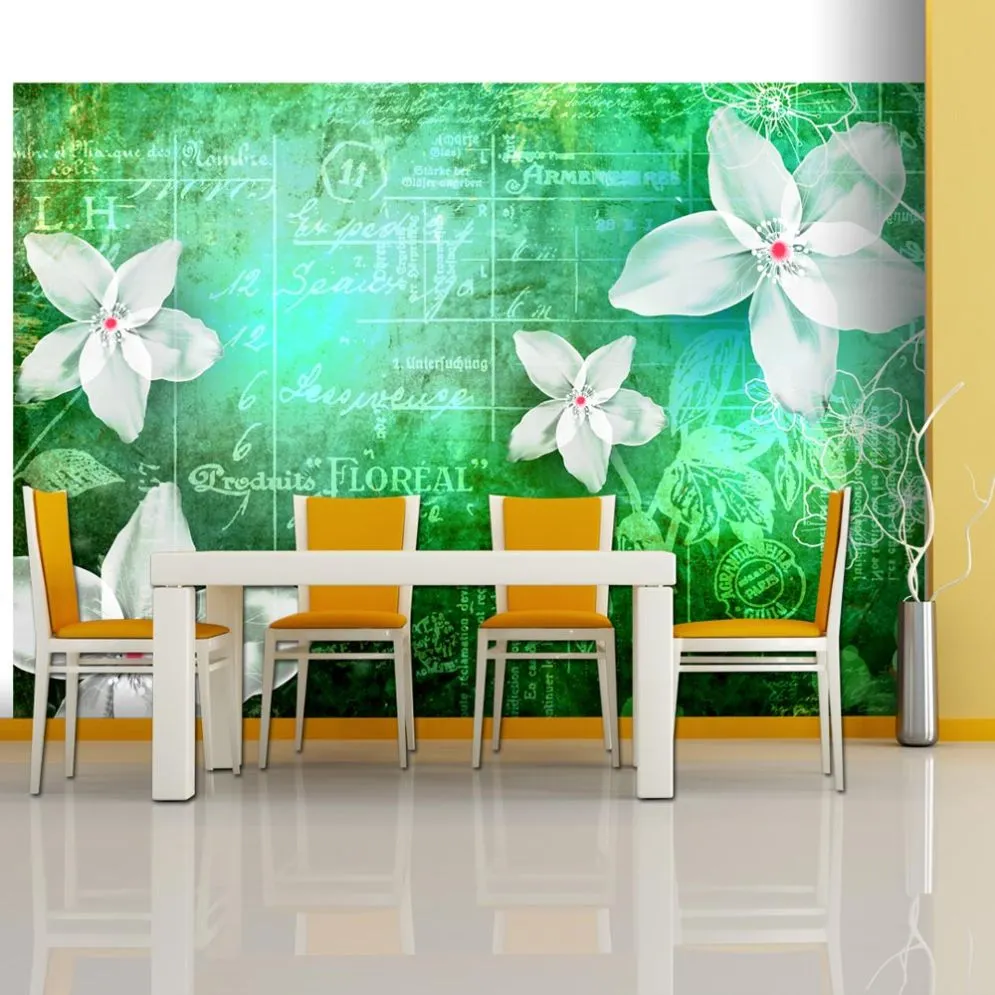Fototapeta - Floral notes III-1