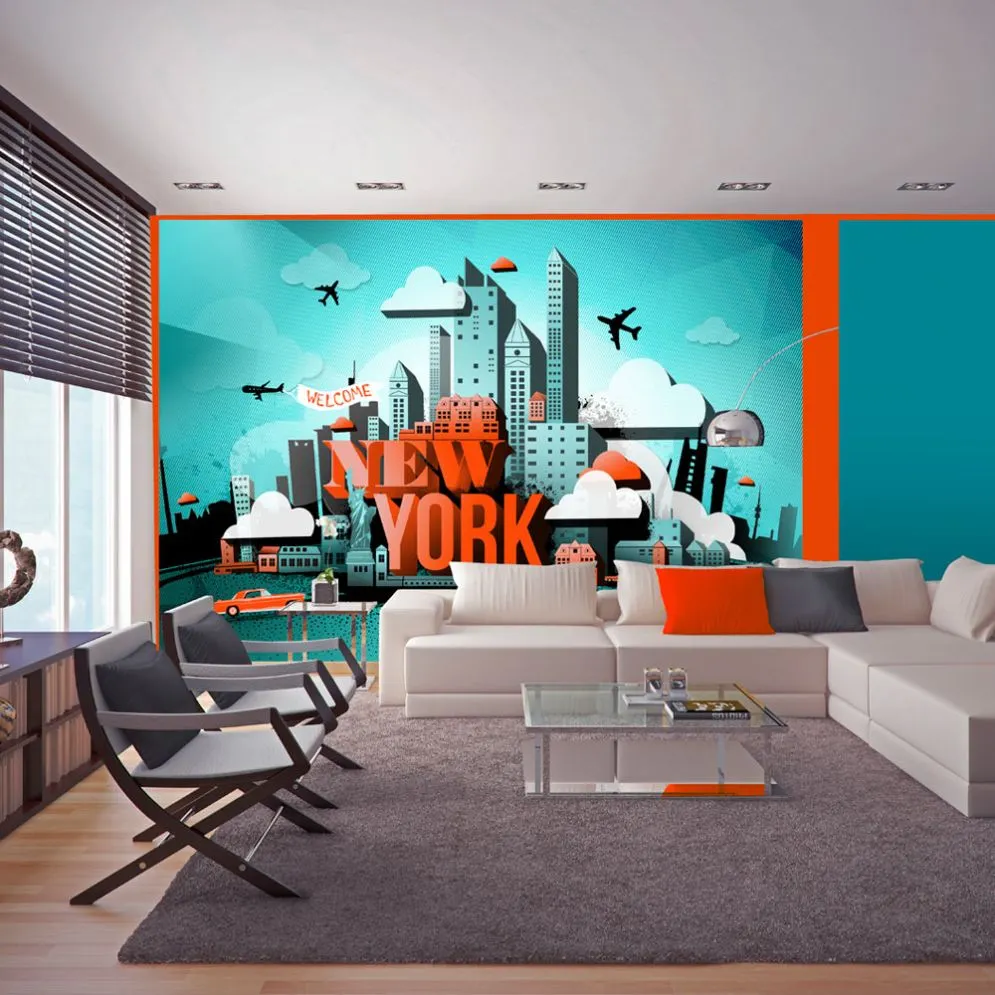 Fototapeta - Welcome New York-1