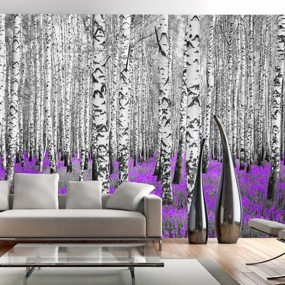 Fototapeta - Purpurowy azyl-1