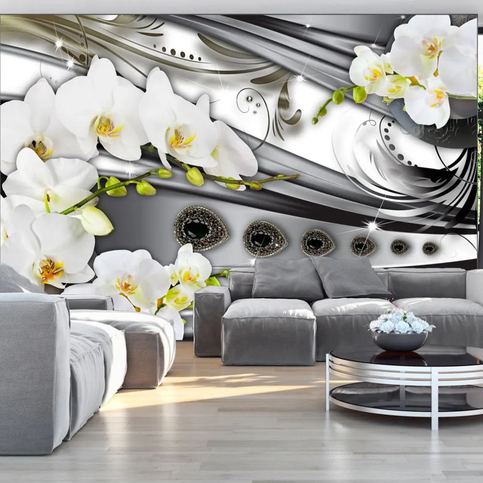 Fototapeta - Orchidee & biżuteria-1