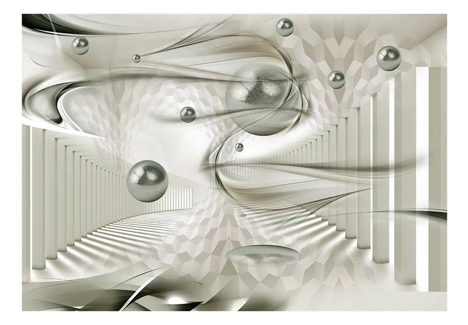 Fototapeta - Srebrne kule-2