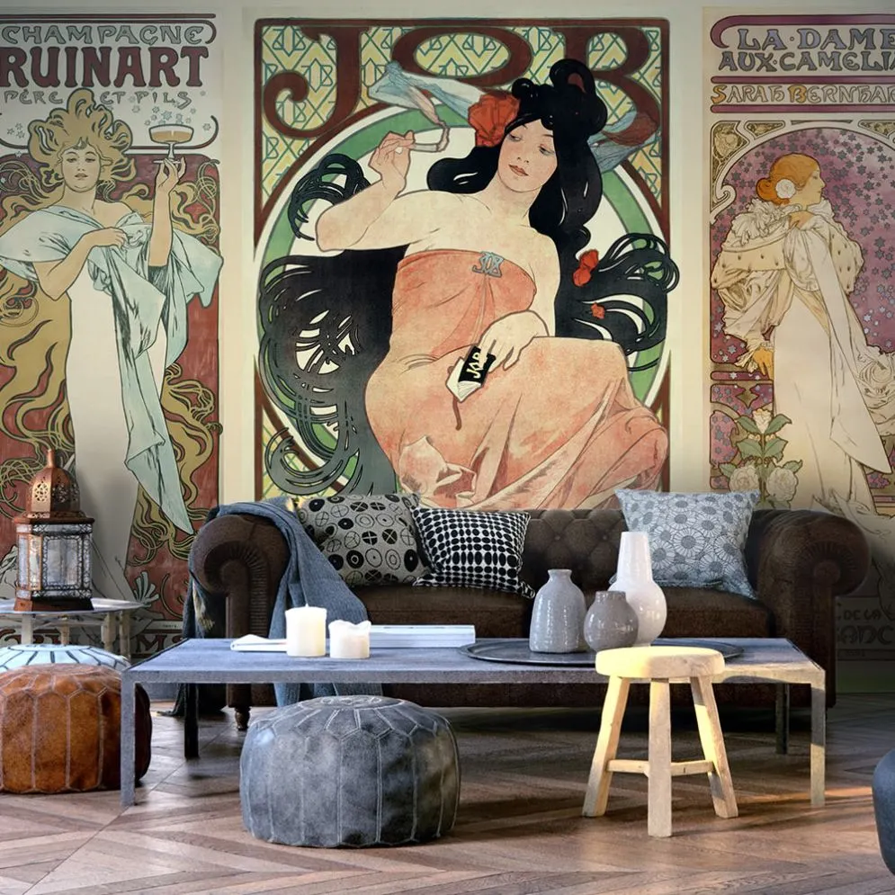 Fototapeta - Alphonse Mucha. Kobiety-1