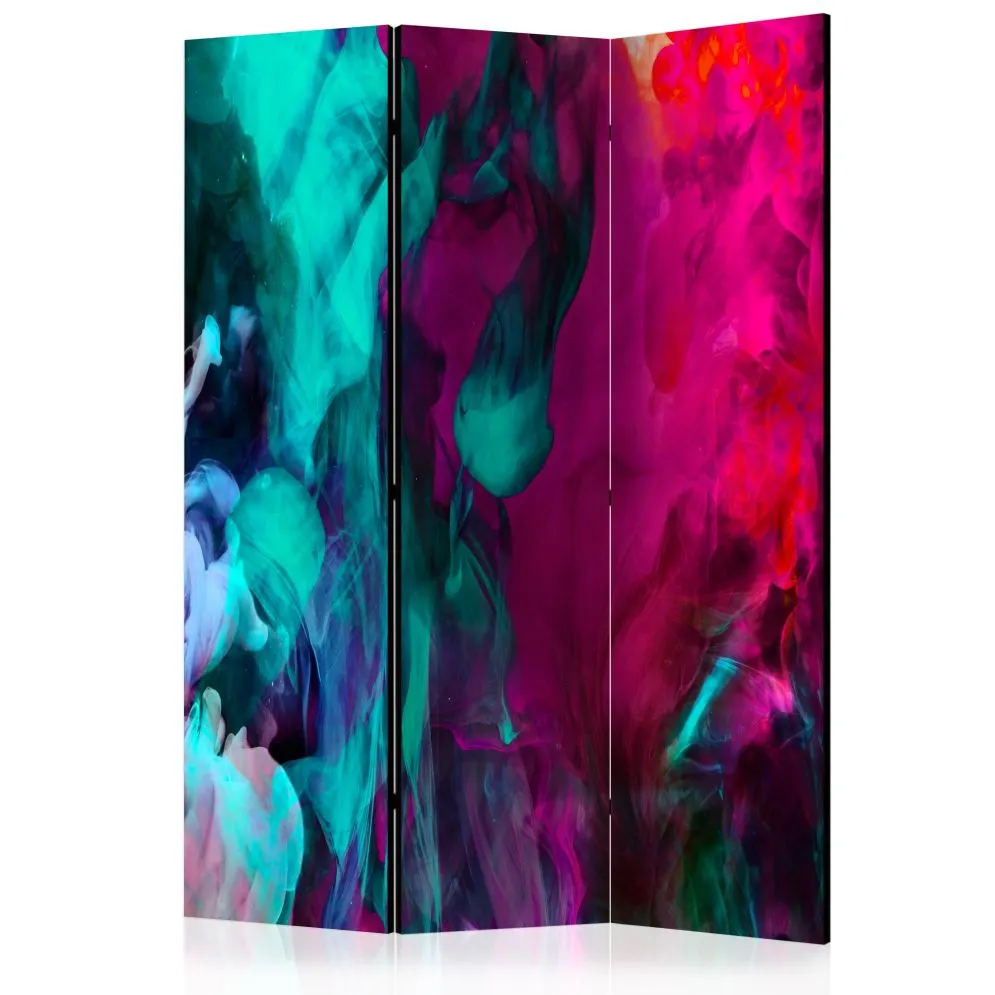 Parawan akustyczny  Abstrakcje 135 x 172 cm Niebieski