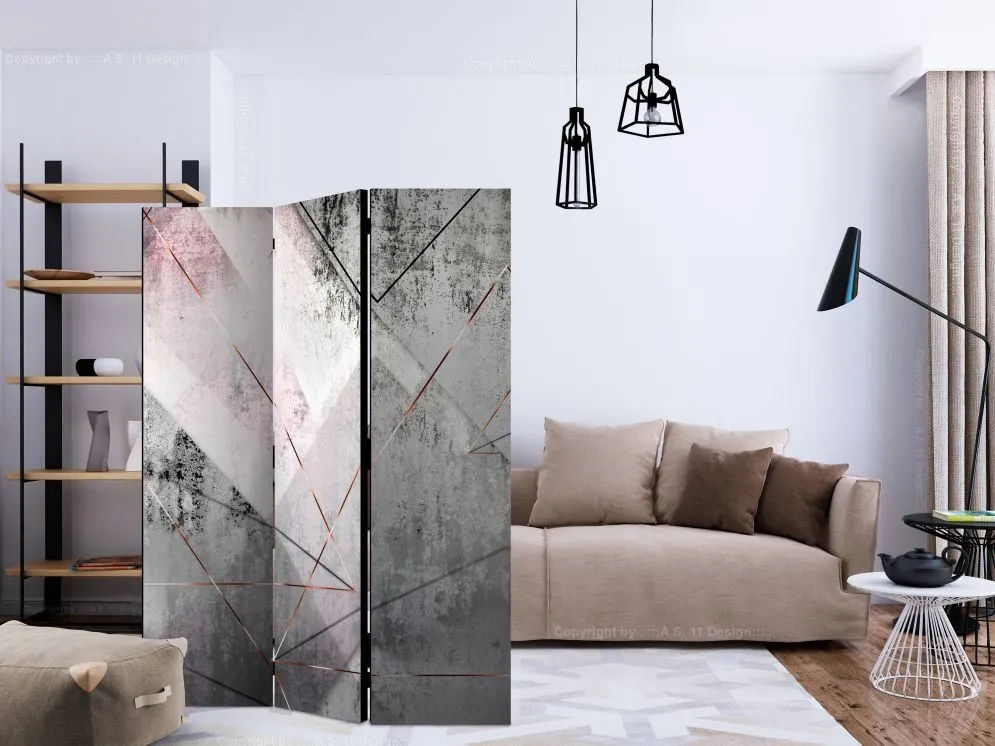 Parawan akustyczny Abstrakcje 135 x 172 cm Szary