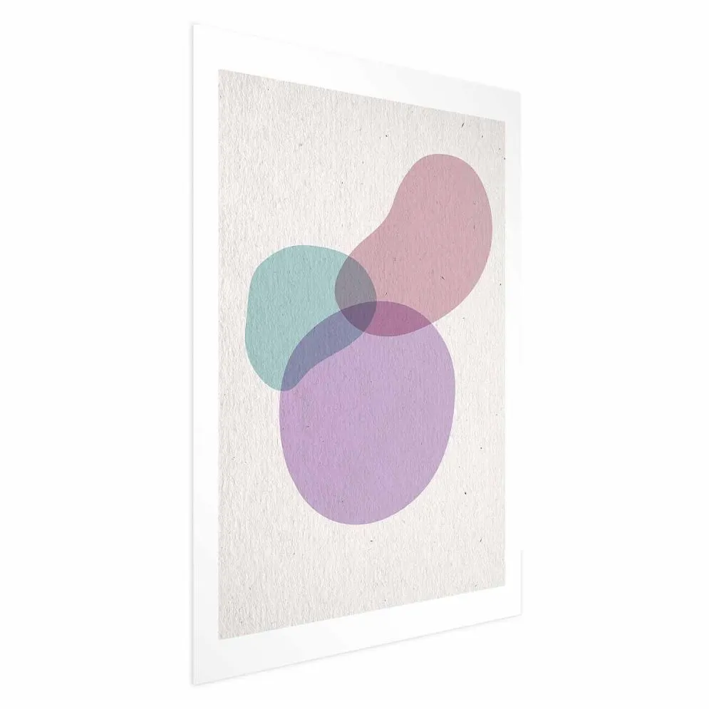 Plakat Mieszanka barw 40x60 cm bez ramy z marginesem | MIRAT.