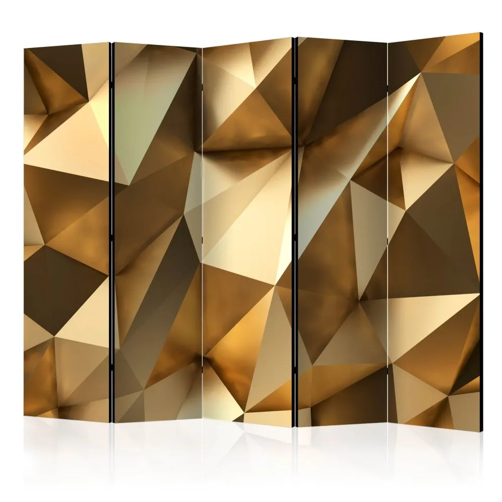Parawan jednostronny  3D 225 x 172 cm Brązowy