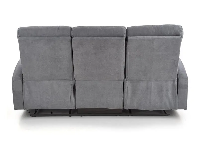 Sofa OSLO 3S szara trzyosobowa do salonu | MIRAT.