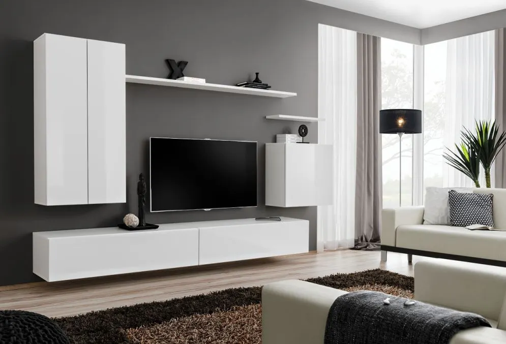 Meblościanka SWITCH II w stylu nowoczesnym do salonu | MIRAT.  kolekcja SWITCH
